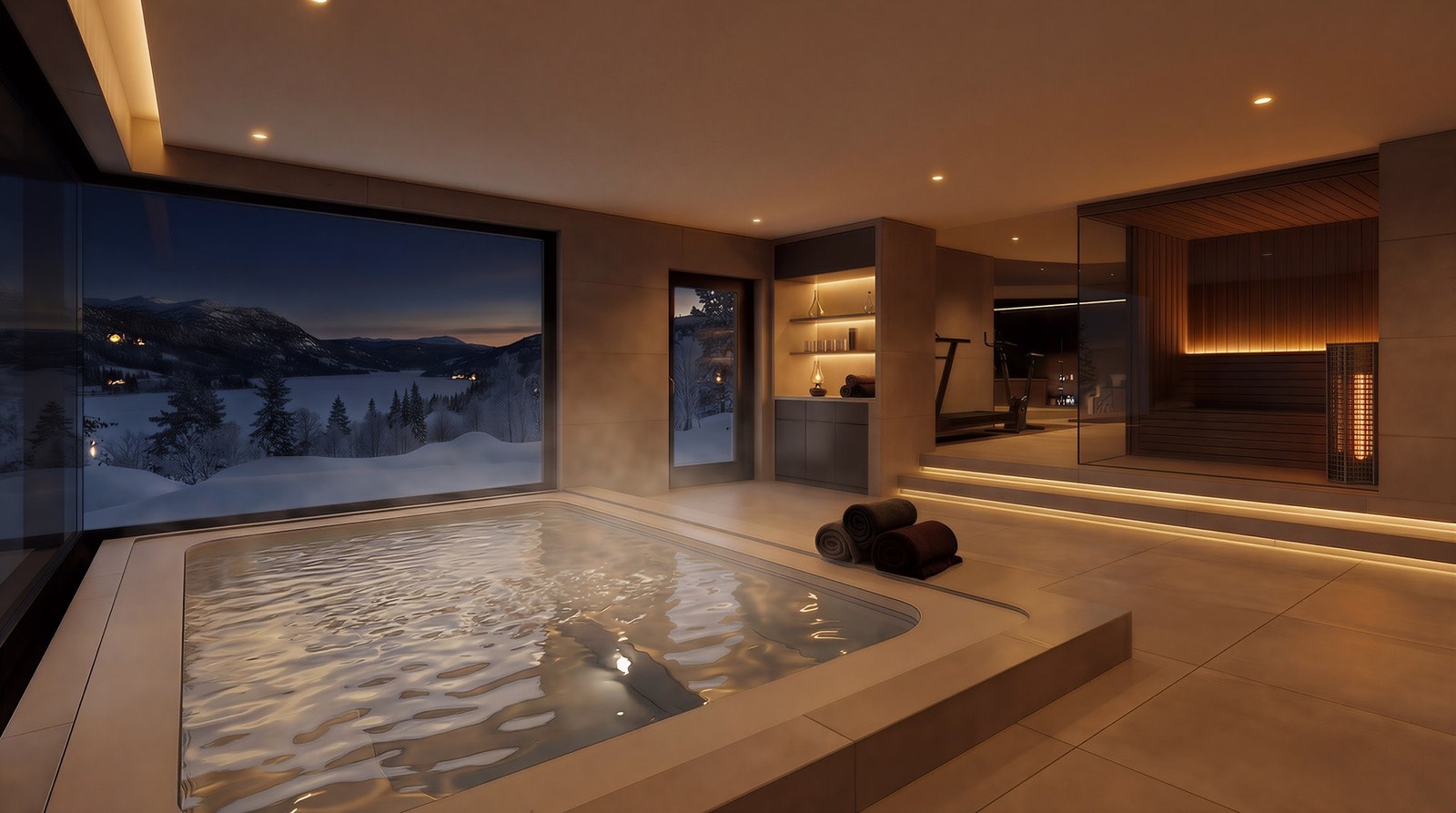 Her kan du nyte luksus, ro og velvære i intime omgivelser, midt i fjellets magiske natur Galleribilde