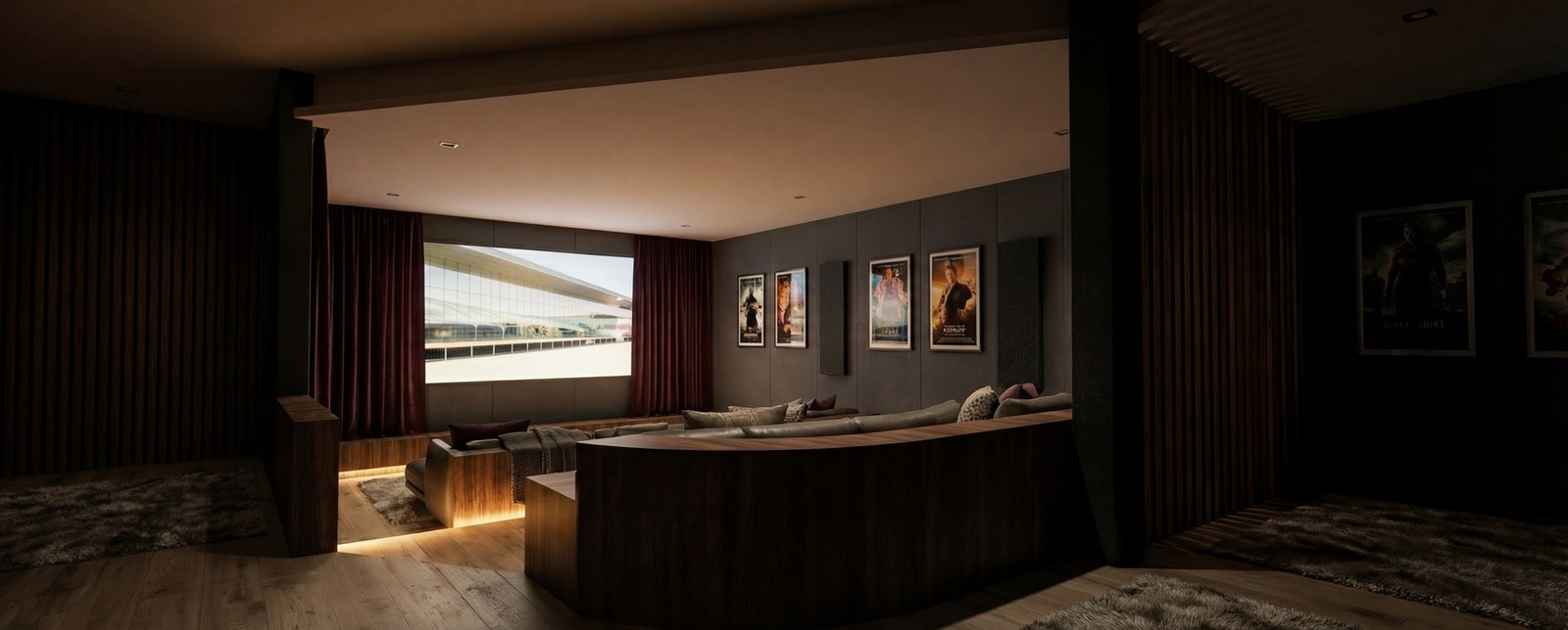 Perfekt for filmkvelder på hytta Galleribilde