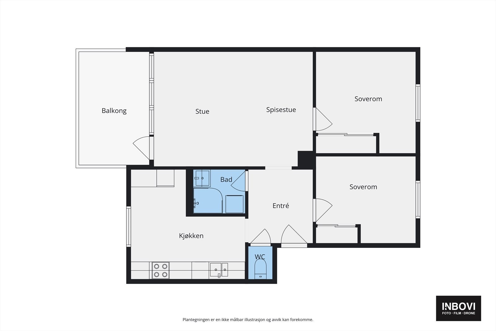 Plantegning Galleribilde