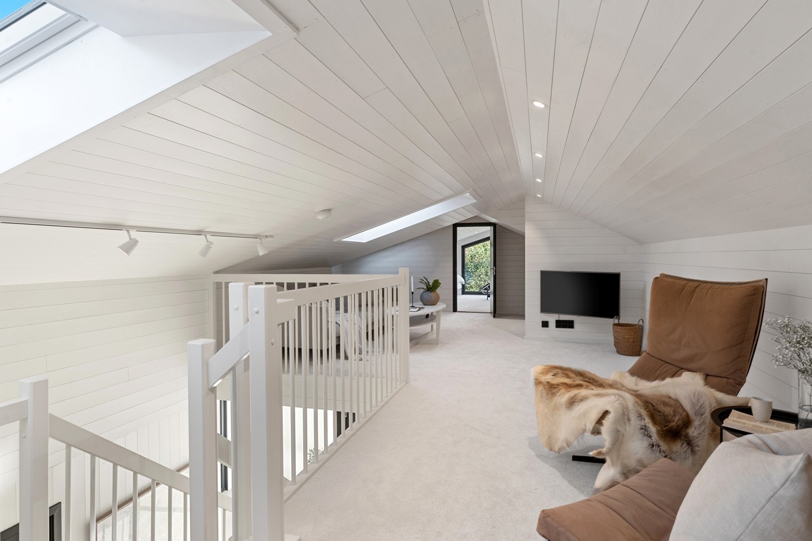 Et koselig og uformelt område for barn og gjester. Galleribilde