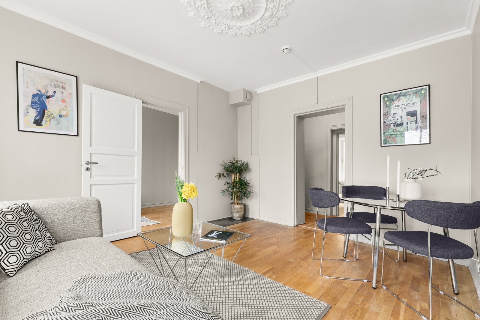 Et fantastisk utgangspunkt for å skape en moderne og personlig bolig med klassisk særpreg. Galleribilde