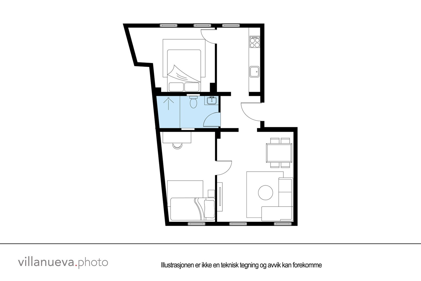 Plantegning. Galleribilde