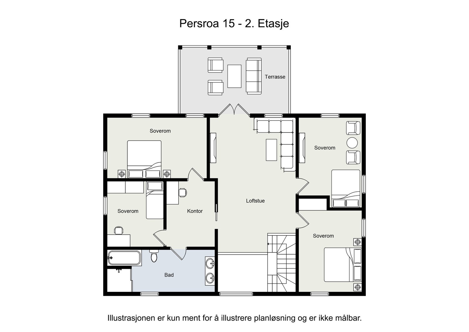 Plantegning i 2. Etasje Galleribilde