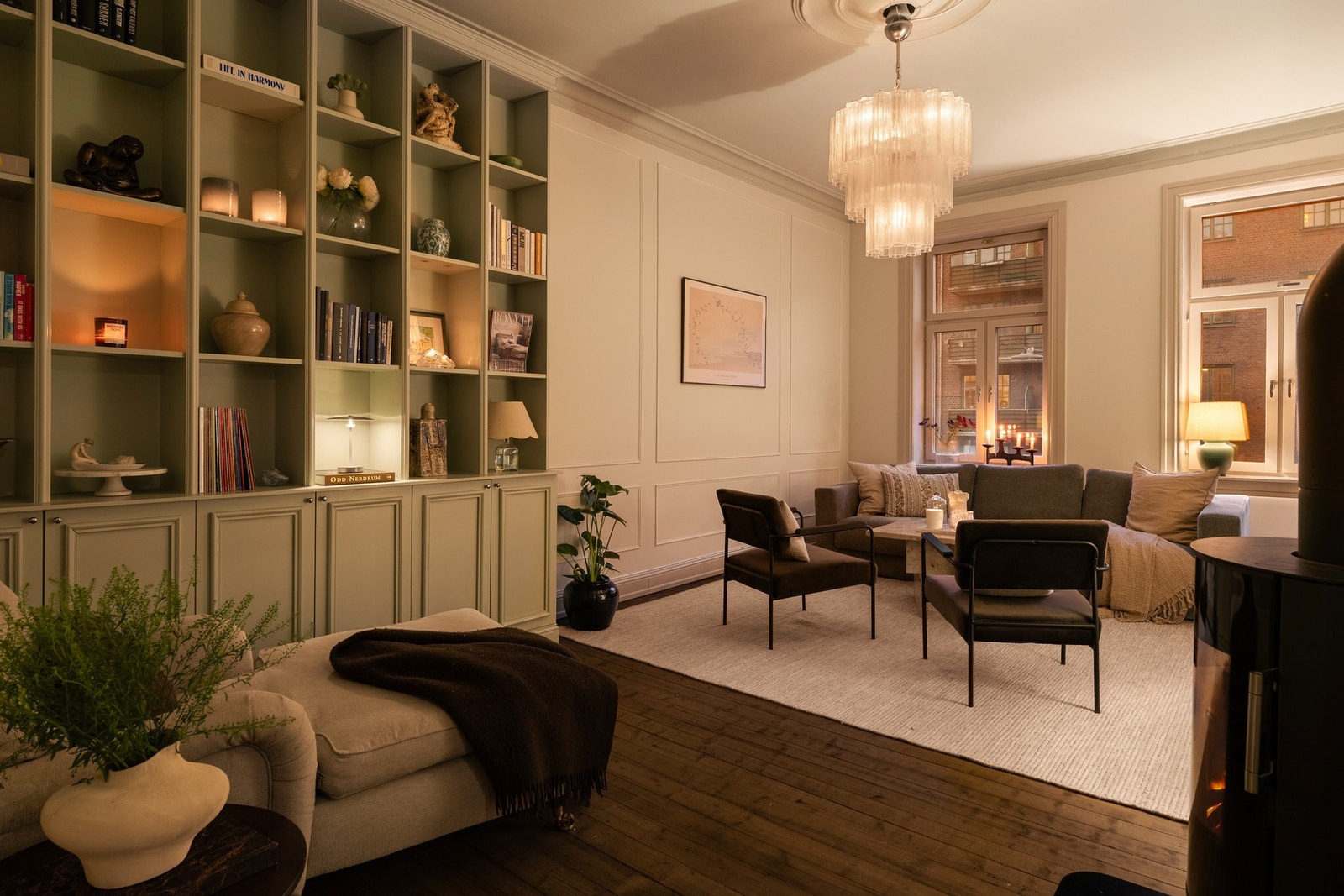 Kveldsbilder. Galleribilde