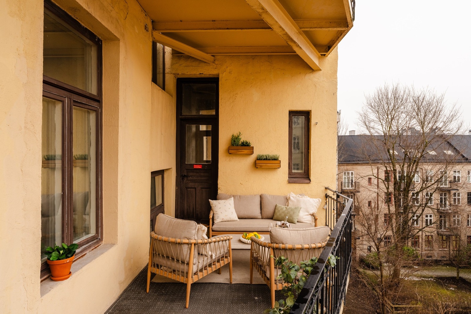 Fra balkongen er det også adkomst til en utvendig bod på ca. 1,4 kvm. Galleribilde