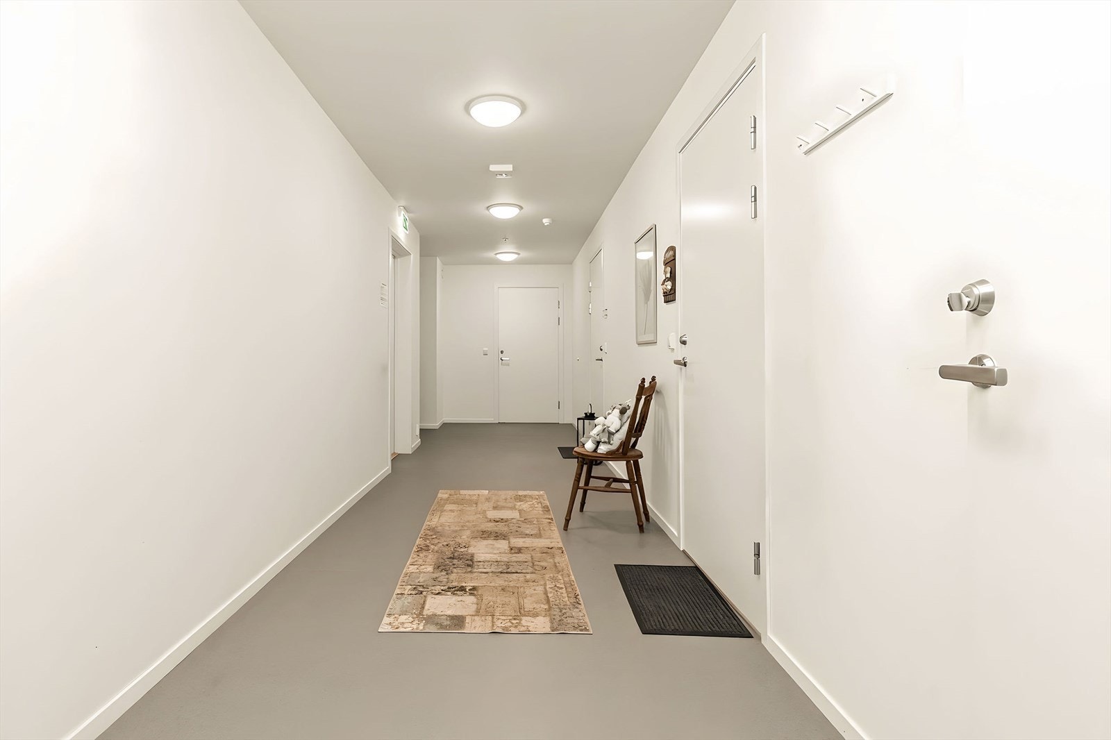 Leiligheten har adkomst via felles oppgang med universell utforming. Galleribilde