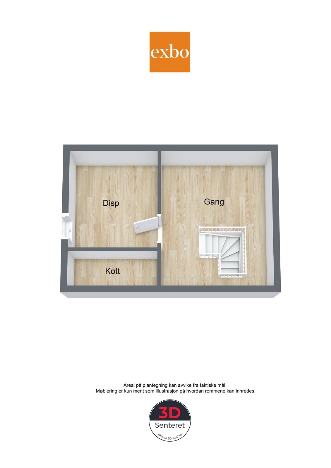 Plantegning 3.etg Galleribilde