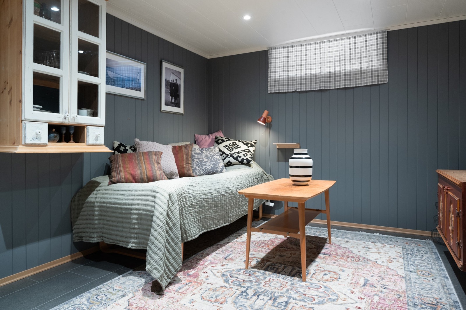 Stuen i underetasjen. Galleribilde