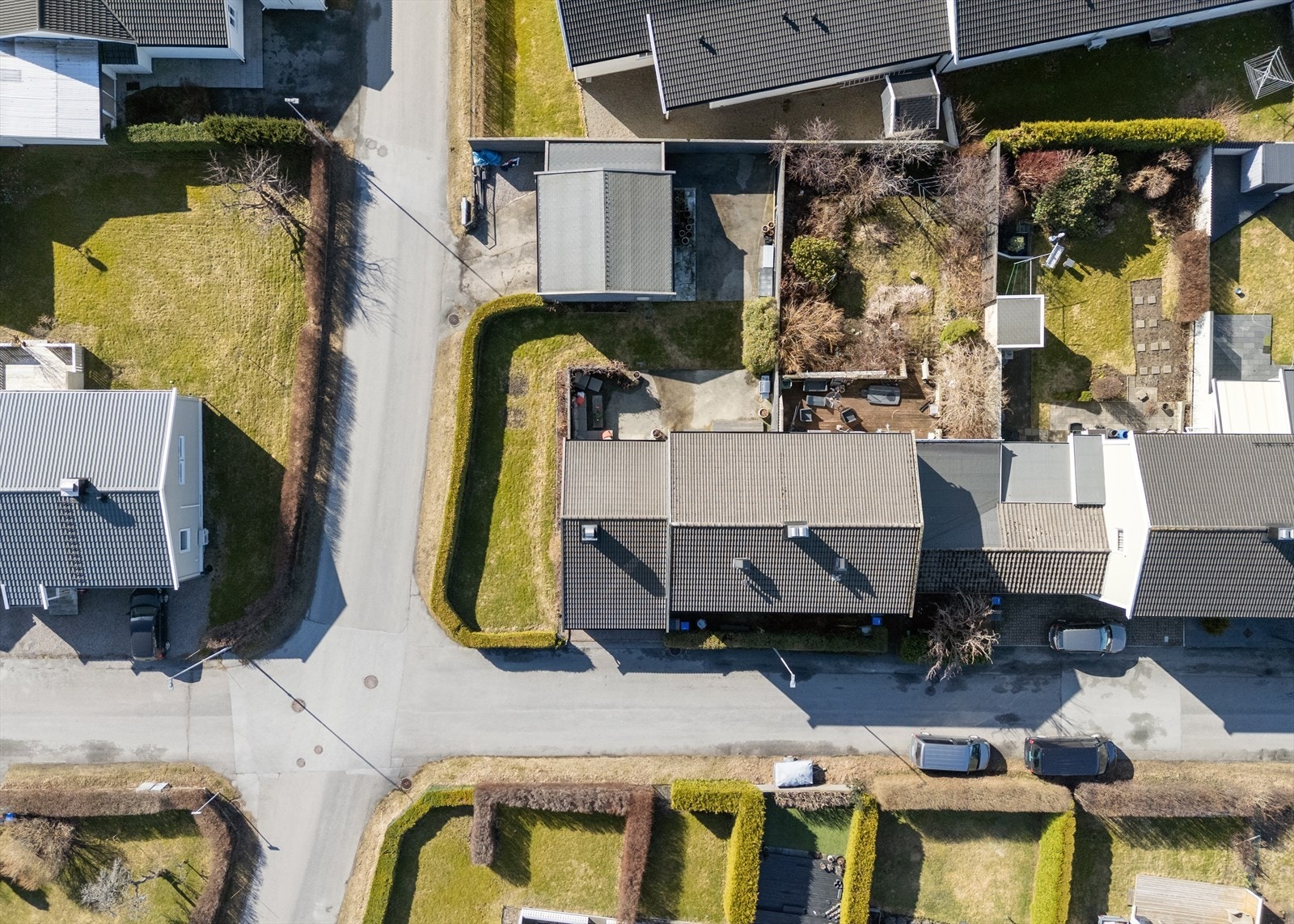 Tomten er av god størrelse Galleribilde