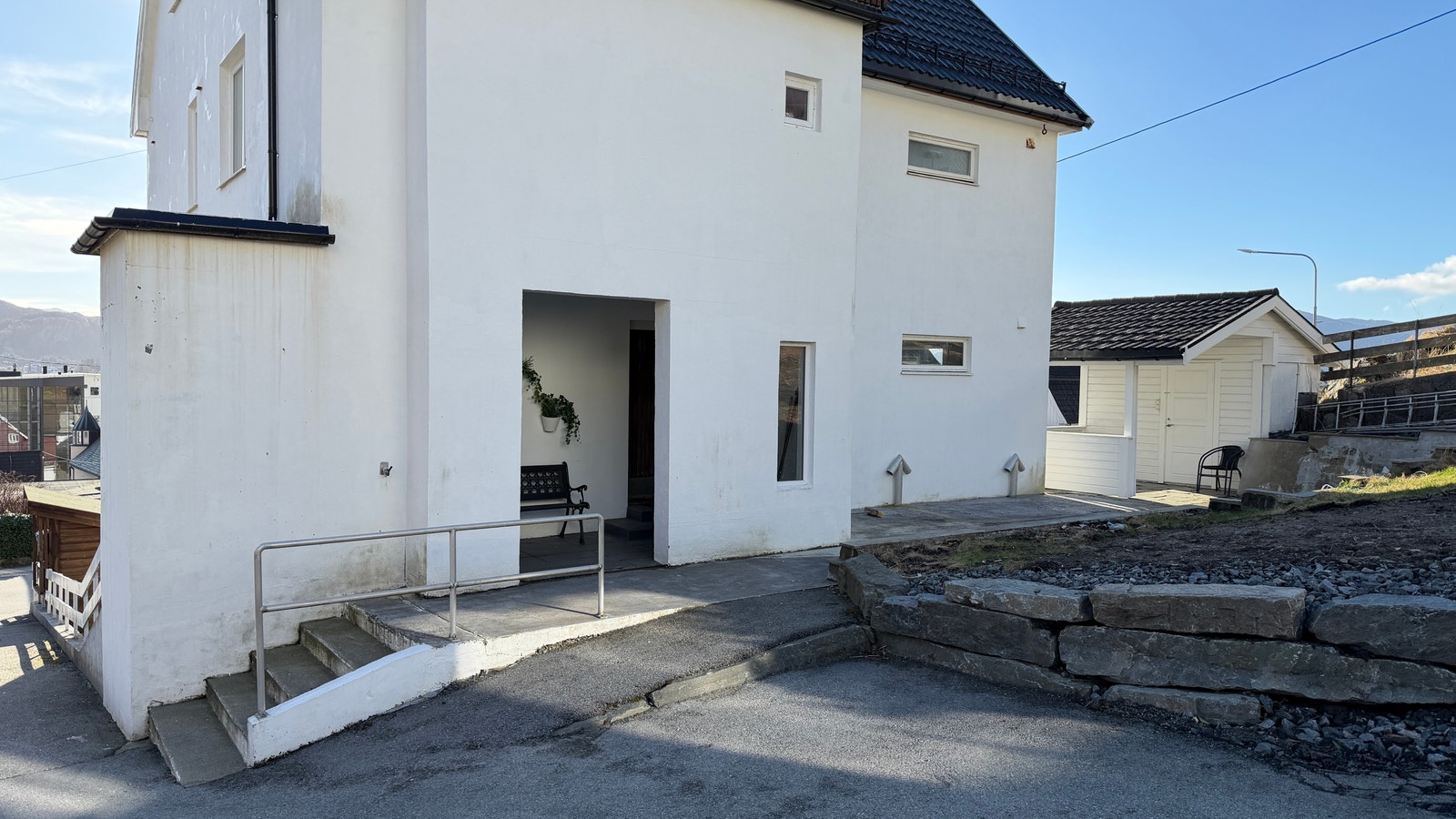 Fasade/uteområde Galleribilde