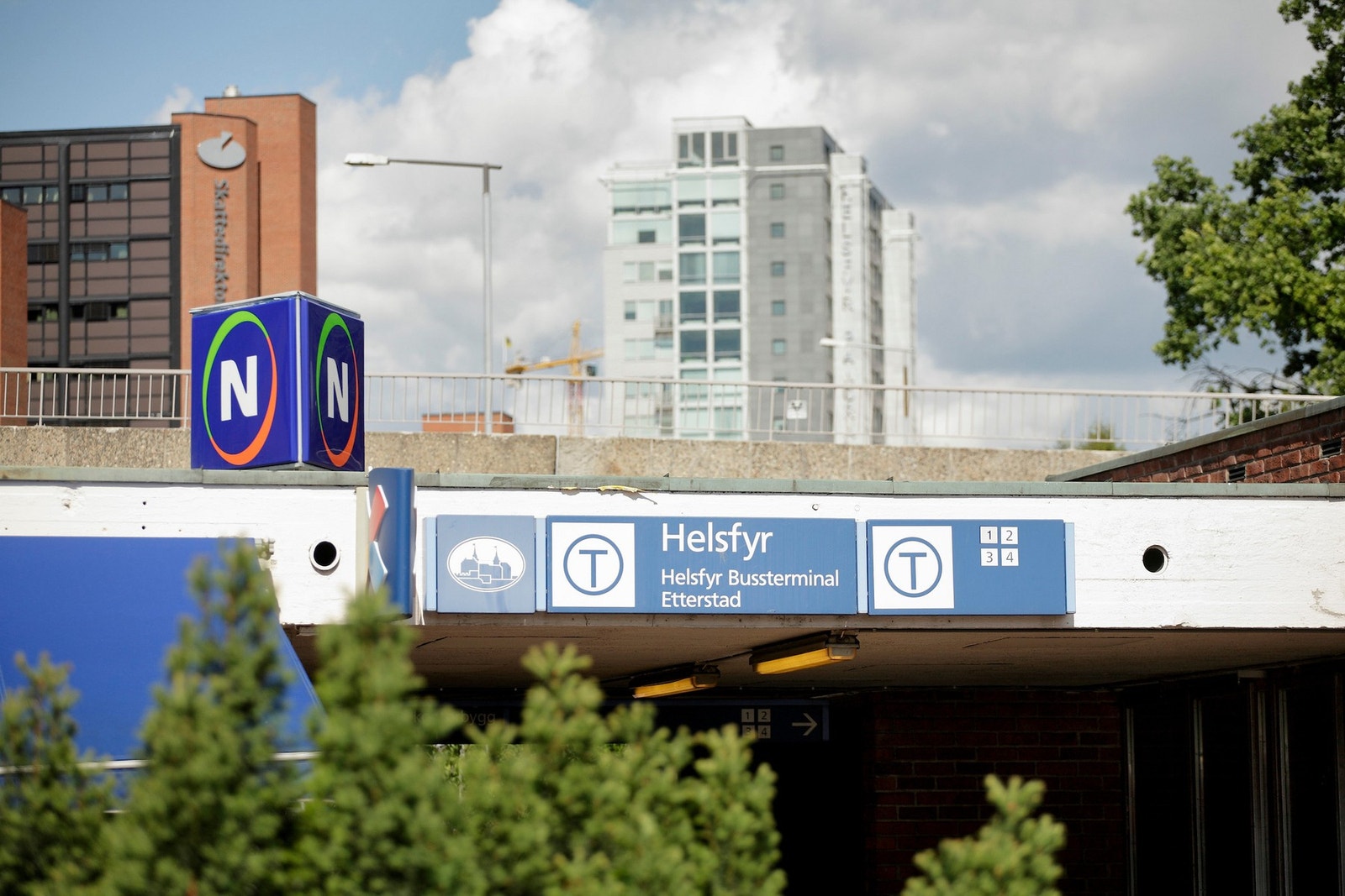 God dekning av offentlig kommunikasjon med gangavstand til både buss og T-bane. Galleribilde