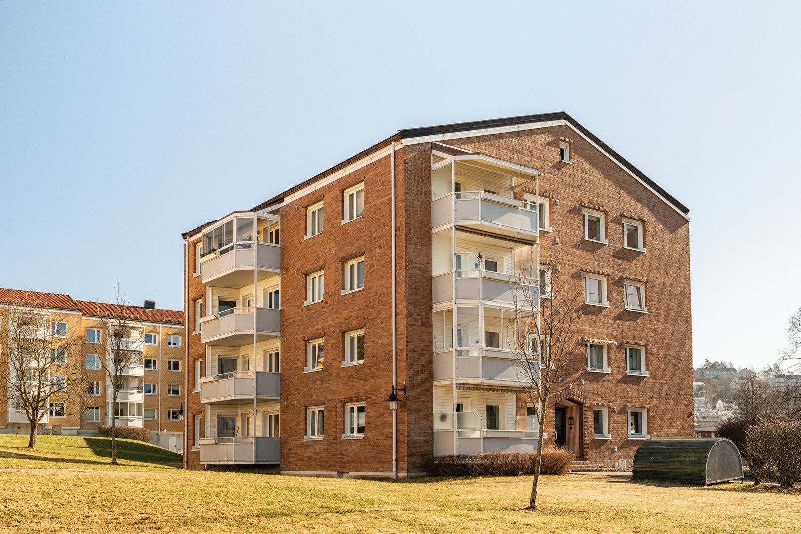 Fasade. Sentral og attraktiv beliggenhet. Galleribilde