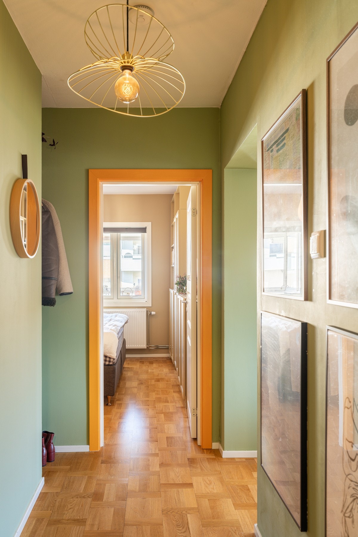 Lys og innbydende entré. Galleribilde