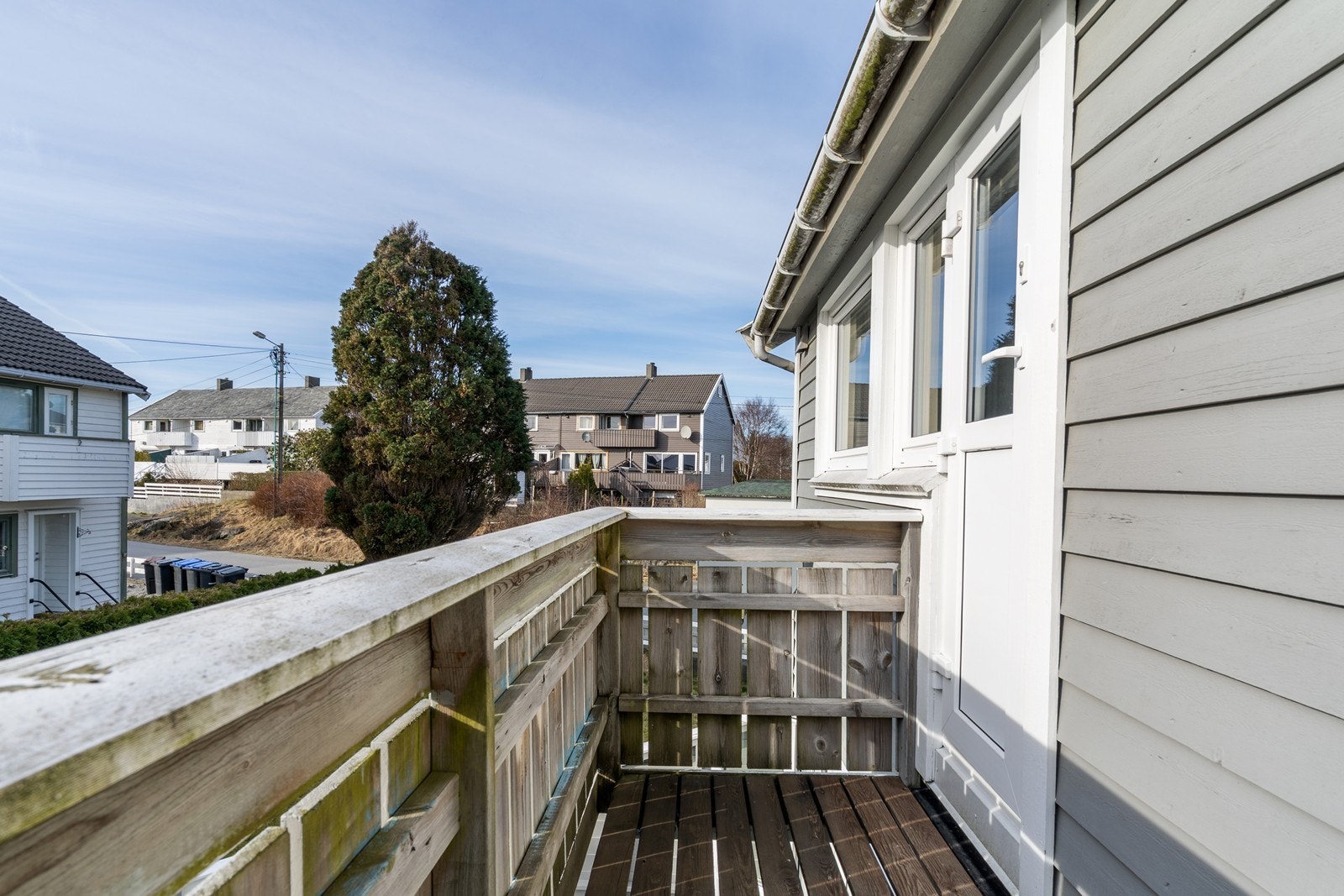 Balkongen utenfor det ene soverommet Galleribilde