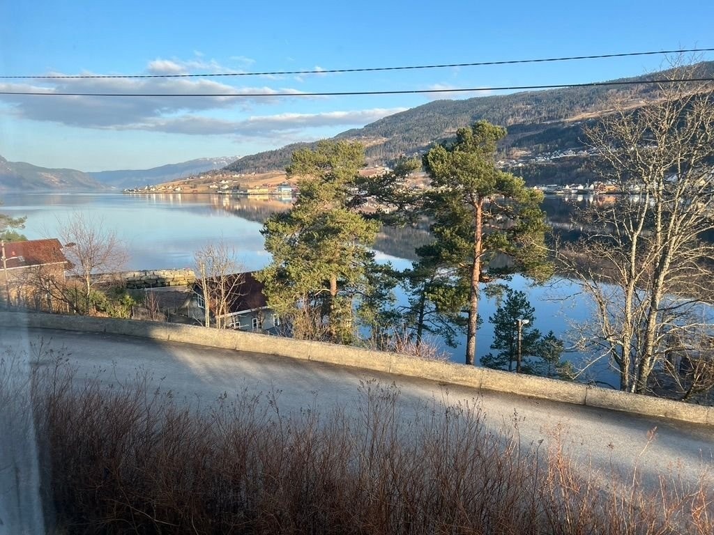 Utsikt frå stove Galleribilde