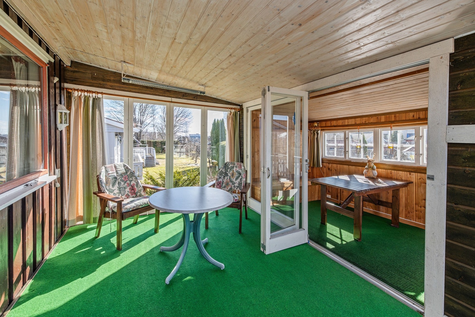 Innbygget terrasse Galleribilde