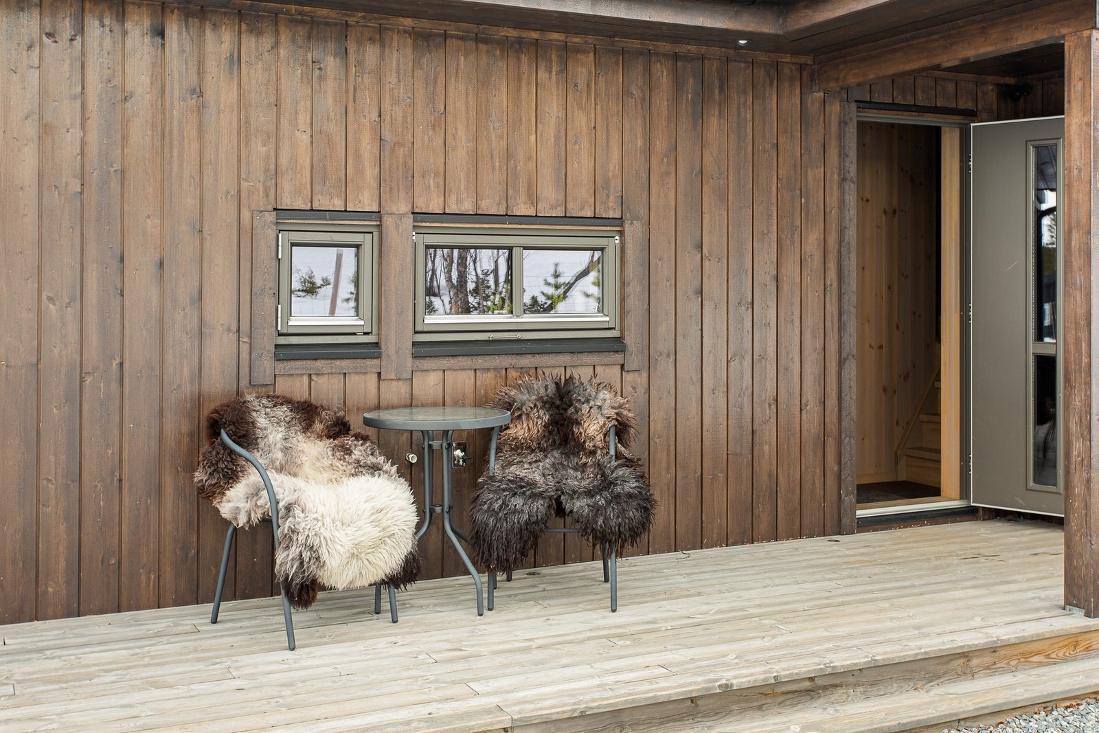 Uteområde. Galleribilde