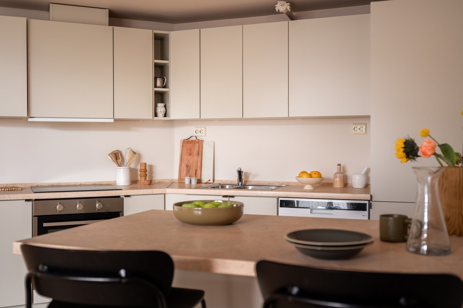 Kjøkkenet ble også malt i 2026. Galleribilde