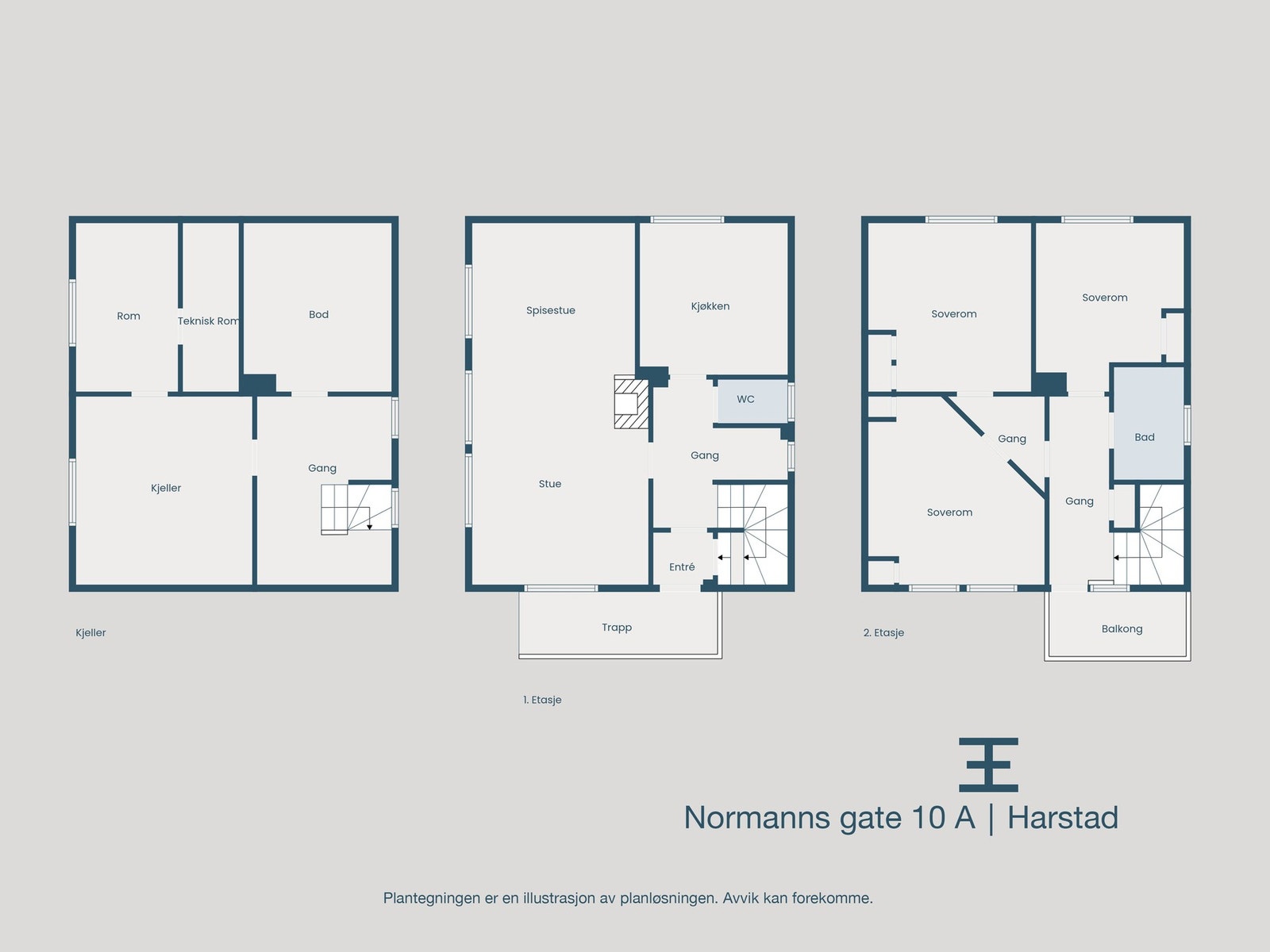 Plantegninger samlet Galleribilde