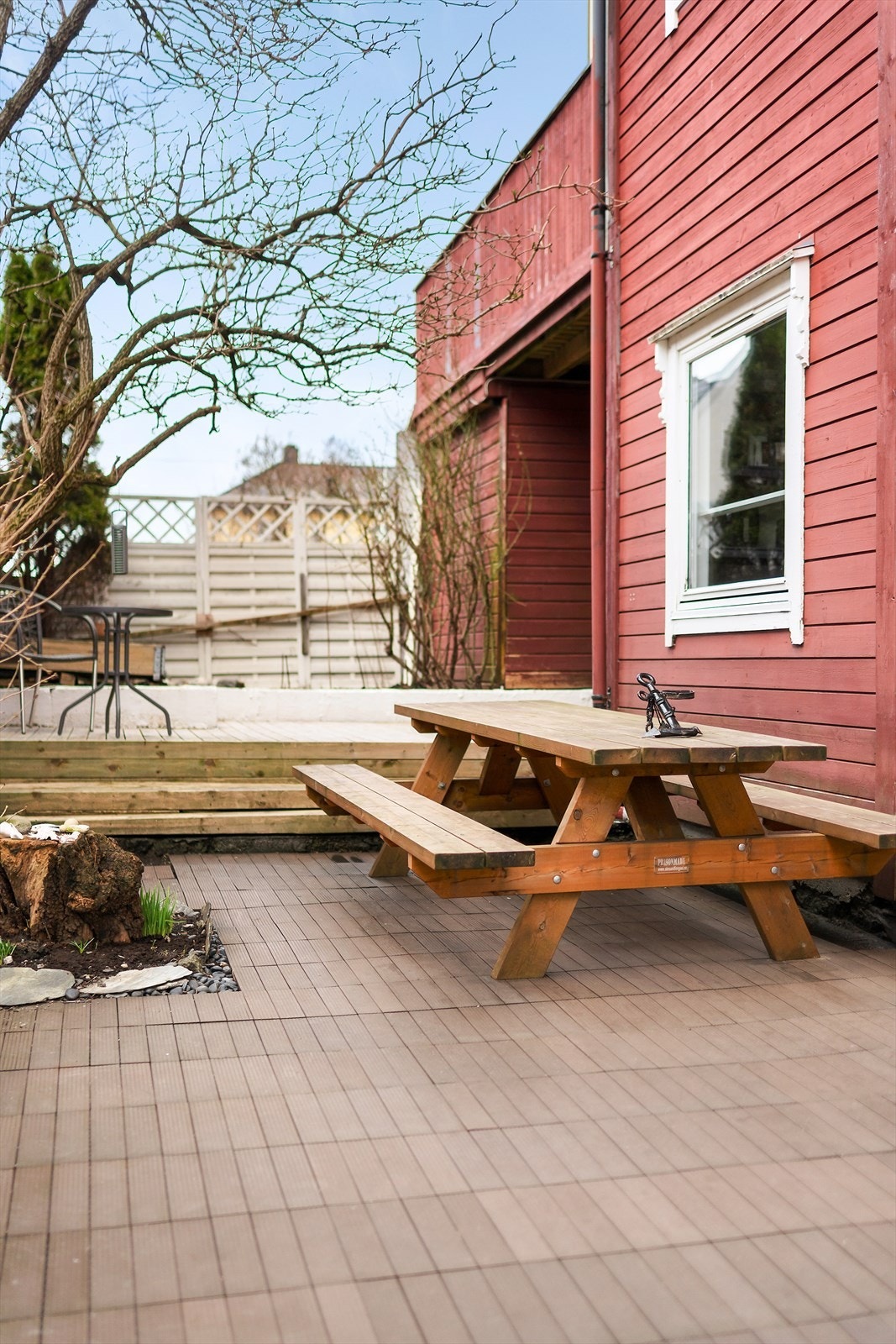 Her kan det inviteres til hageleker og grilling! Galleribilde