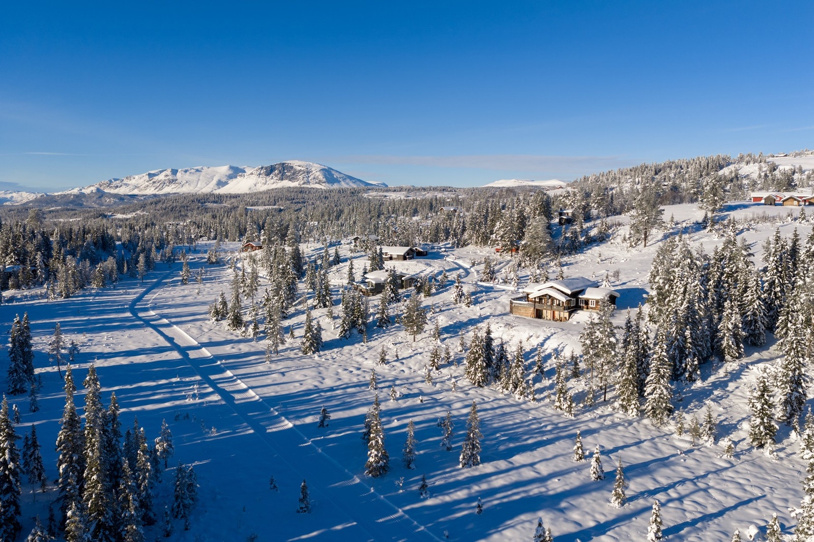 Med skisporet rett utenfor døren ligger alt til rette for aktive dager i fjellet. Galleribilde