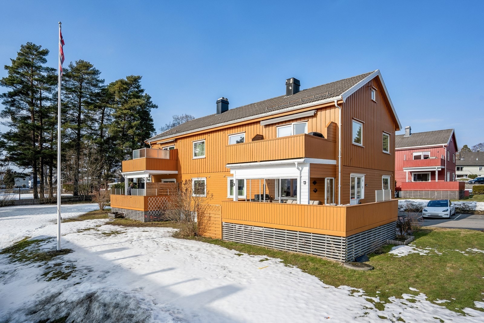 Fint beliggende 3 roms leilighet i 1. etasje sentralt i Byskogen. Fotograf EFKT v/ Rune Enstad Galleribilde