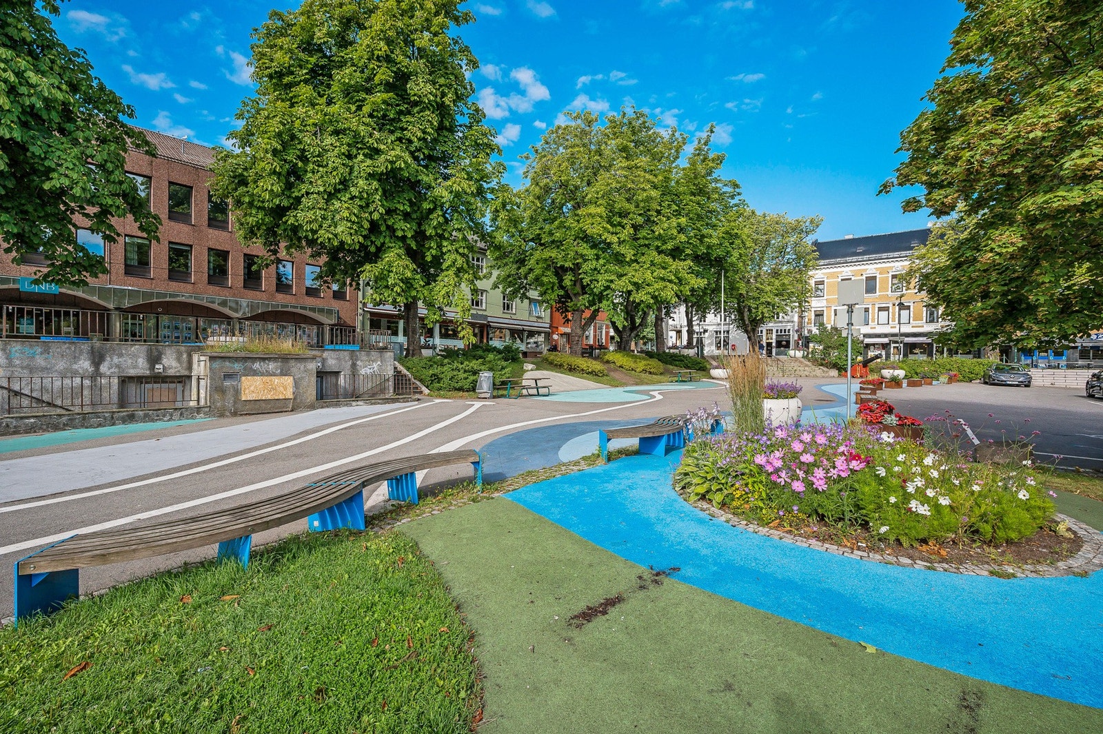Ned til Horten torv er det en gåtur på ca. 10 minutter Galleribilde