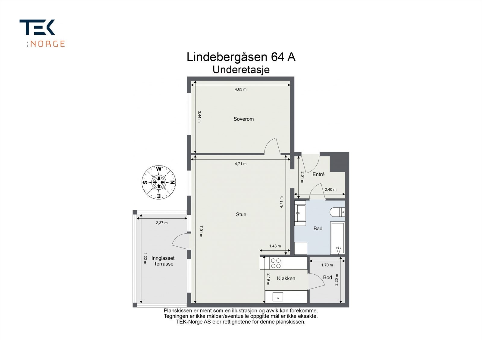 Plantegning. Galleribilde