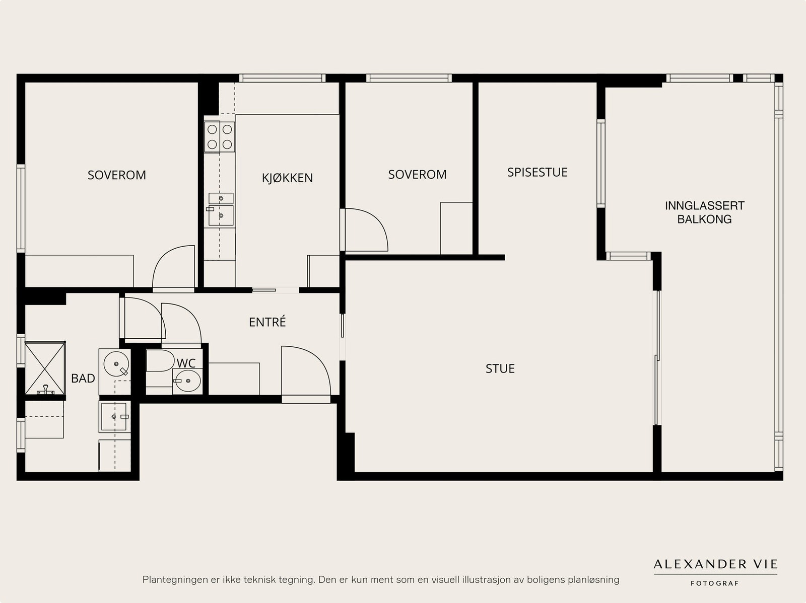 Plantegning. Galleribilde