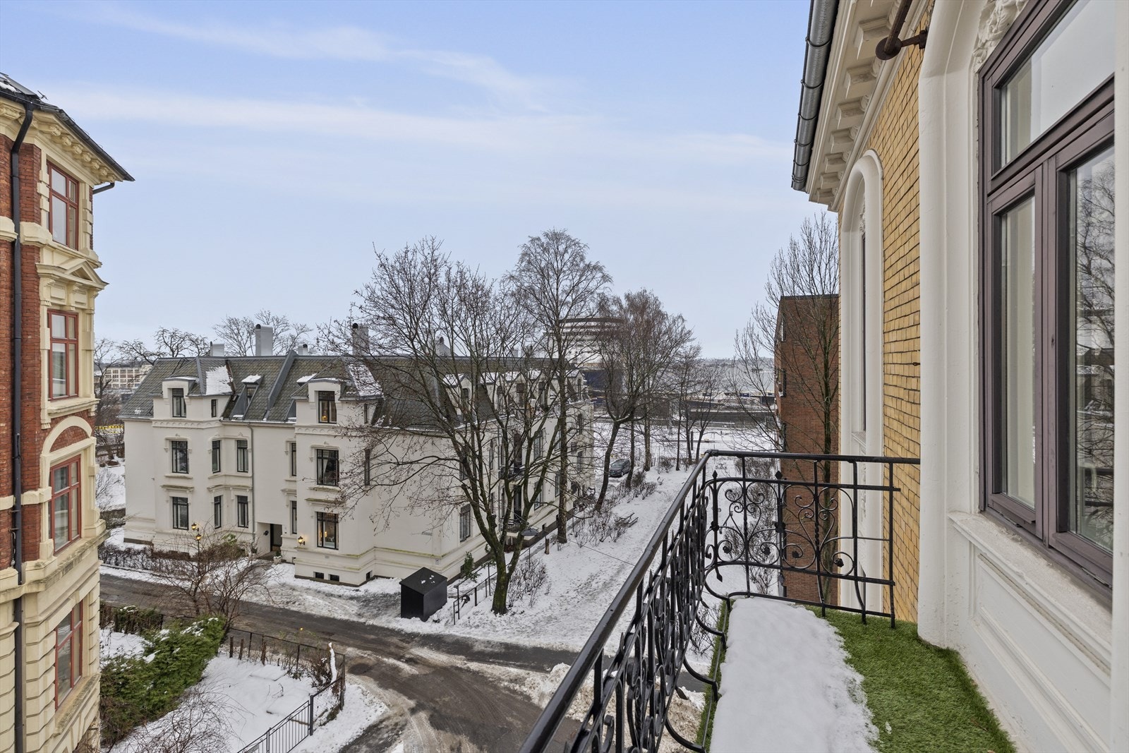 Utsikt over hjortneskaia Galleribilde