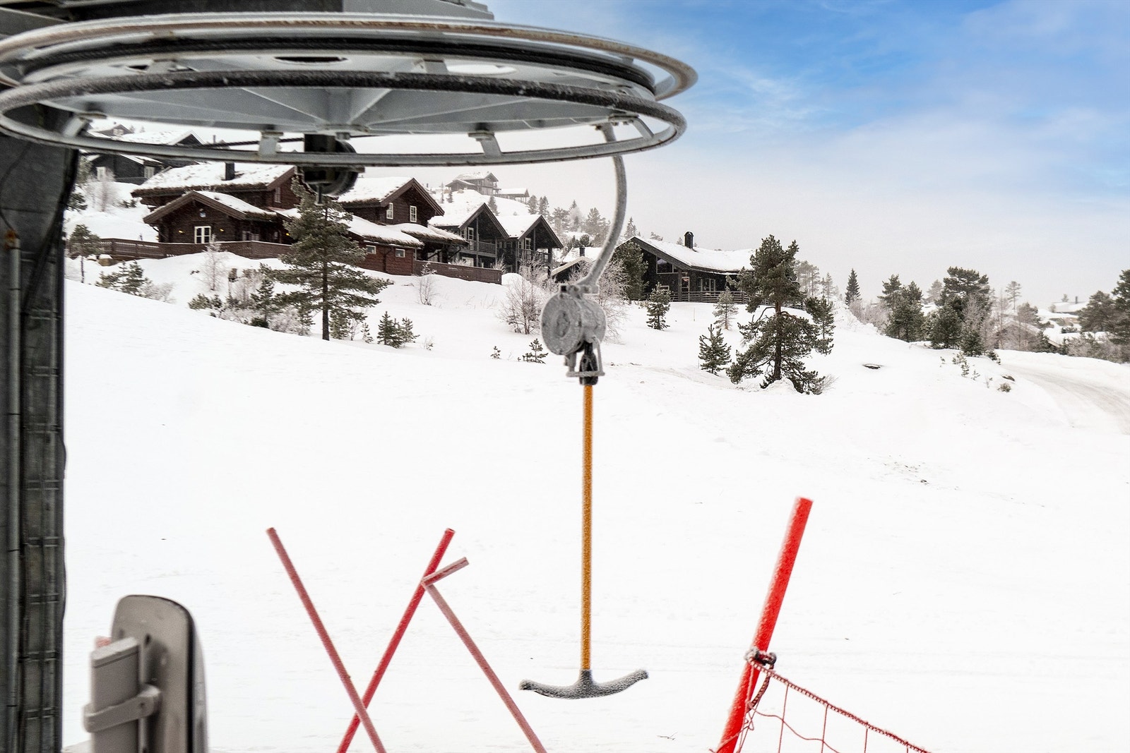 Med ski-in/ski-out til Vrådal Panorama Skisenter er dette en ideell beliggenhet for skientusiaster. Galleribilde