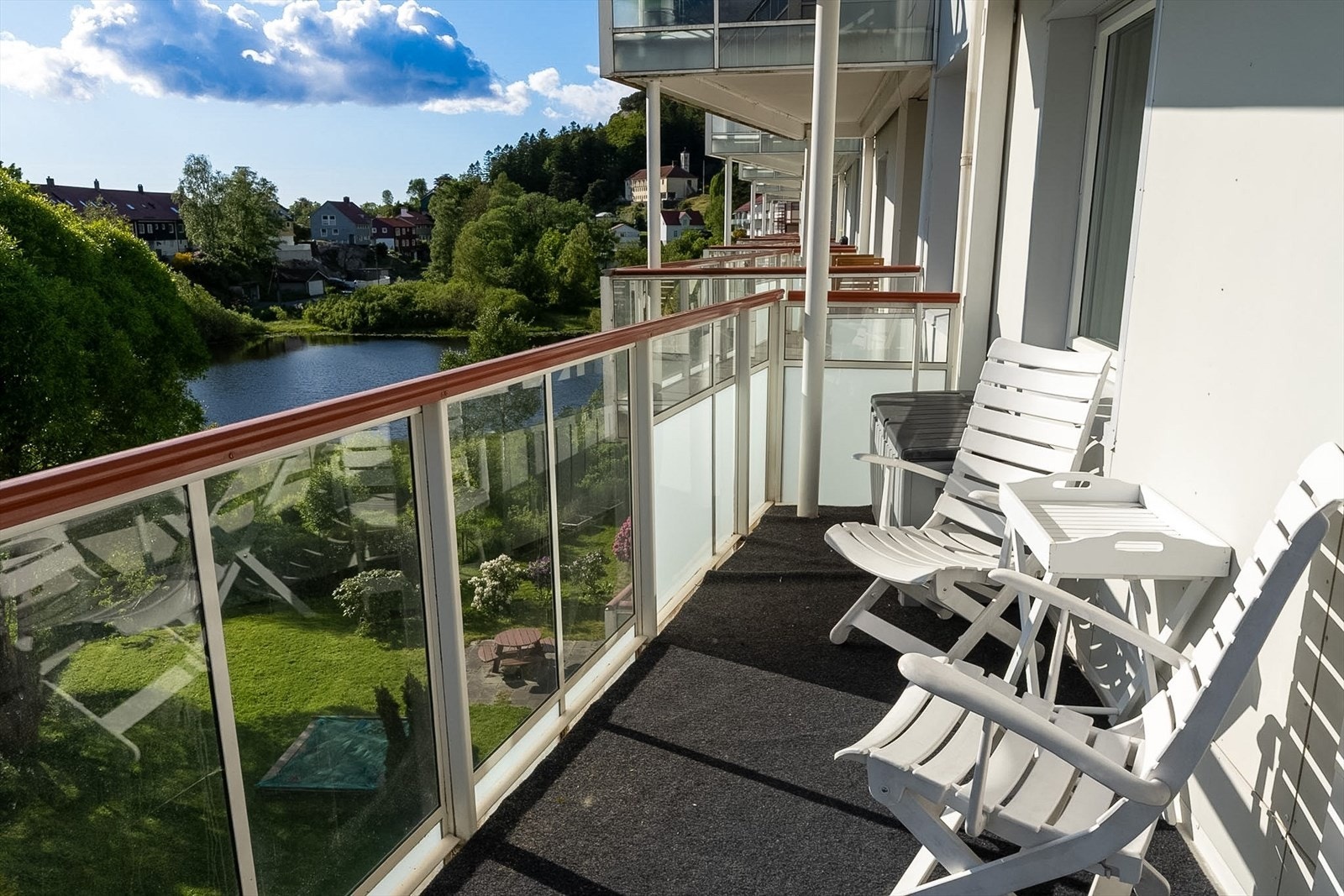 Bilde tatt om sommeren. Galleribilde