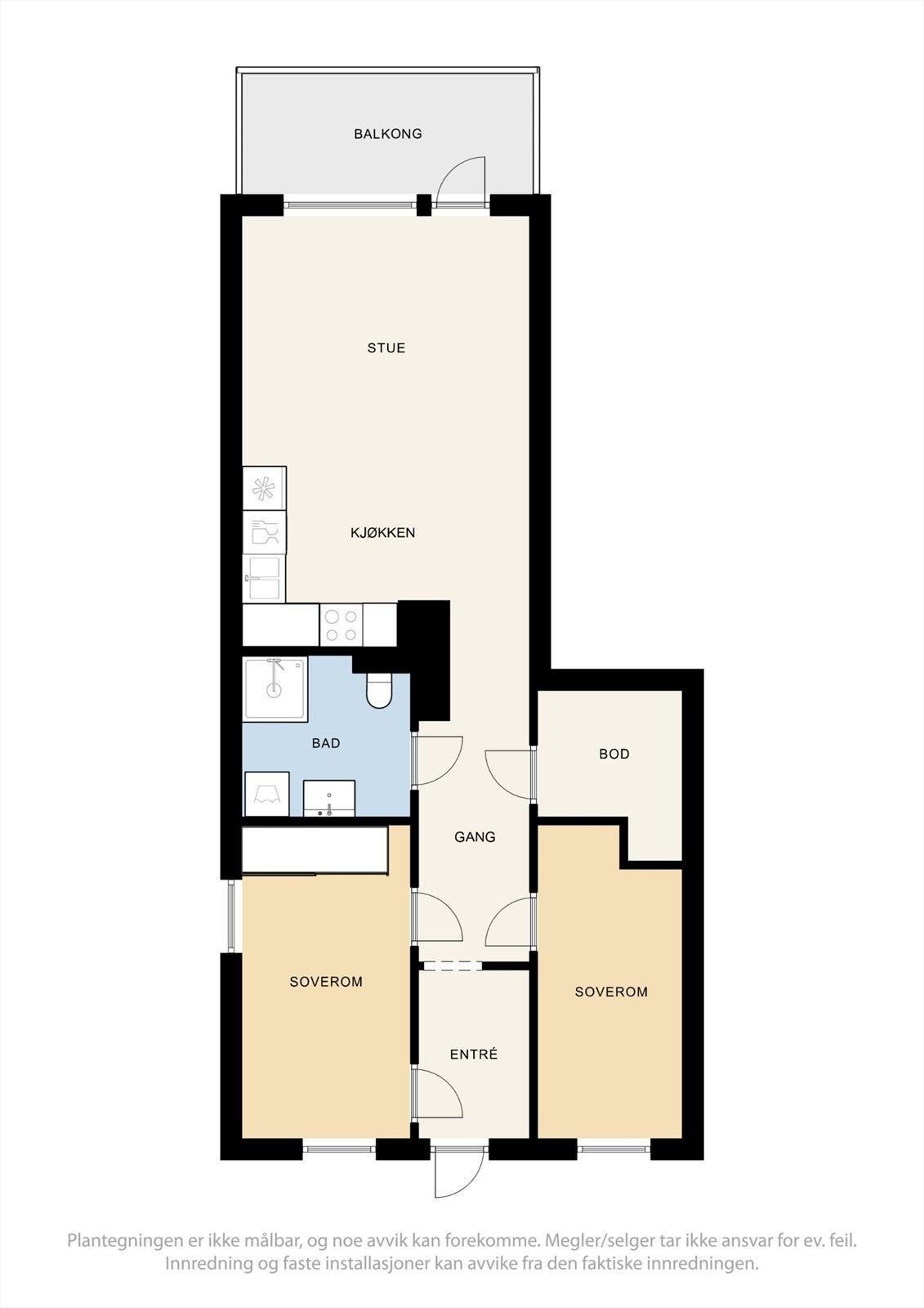 Plantegning. Galleribilde