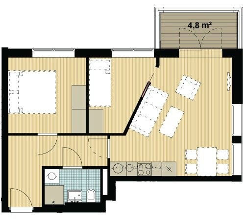 Planskisse Galleribilde