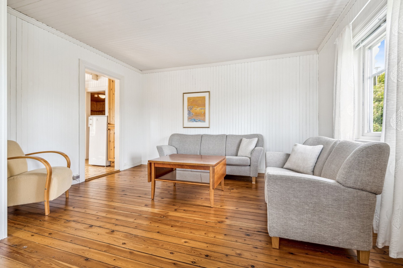 Koselig sofakrok hvor familien kan samles. Galleribilde