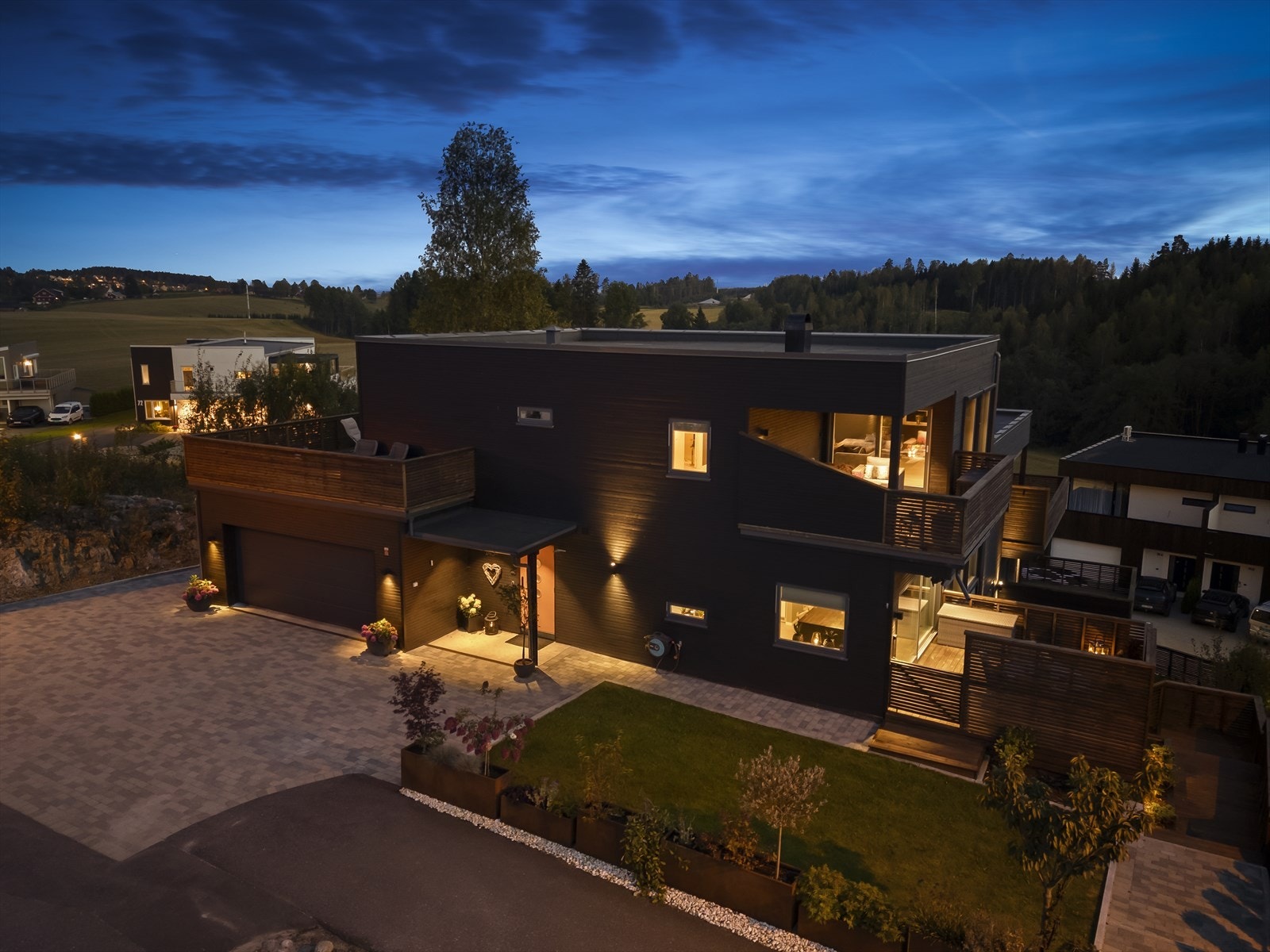 Dronefoto Galleribilde