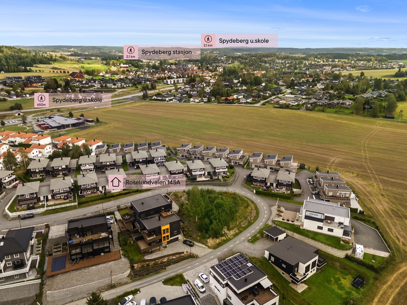 Dronefoto Galleribilde