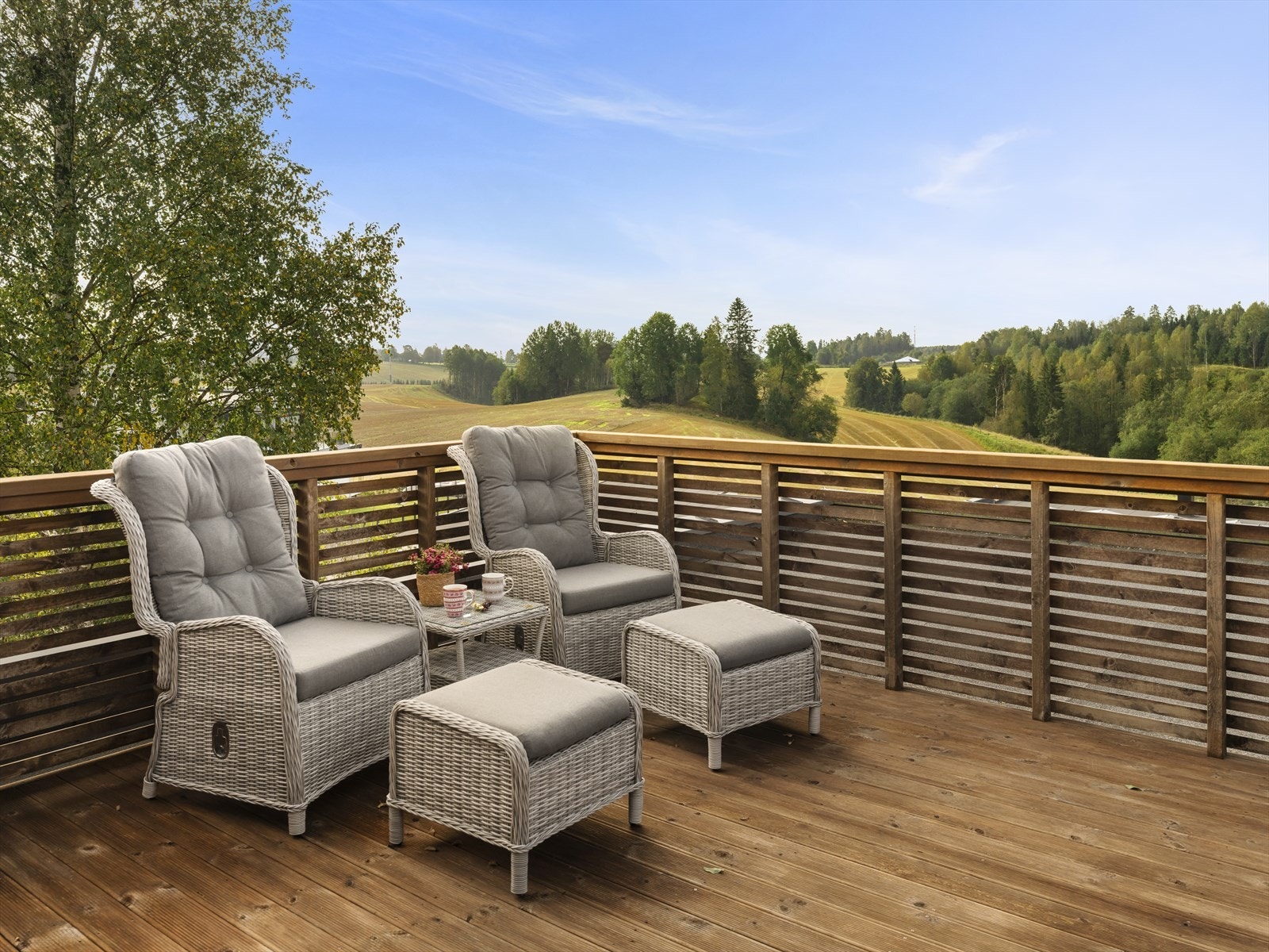 Takterrasse Galleribilde