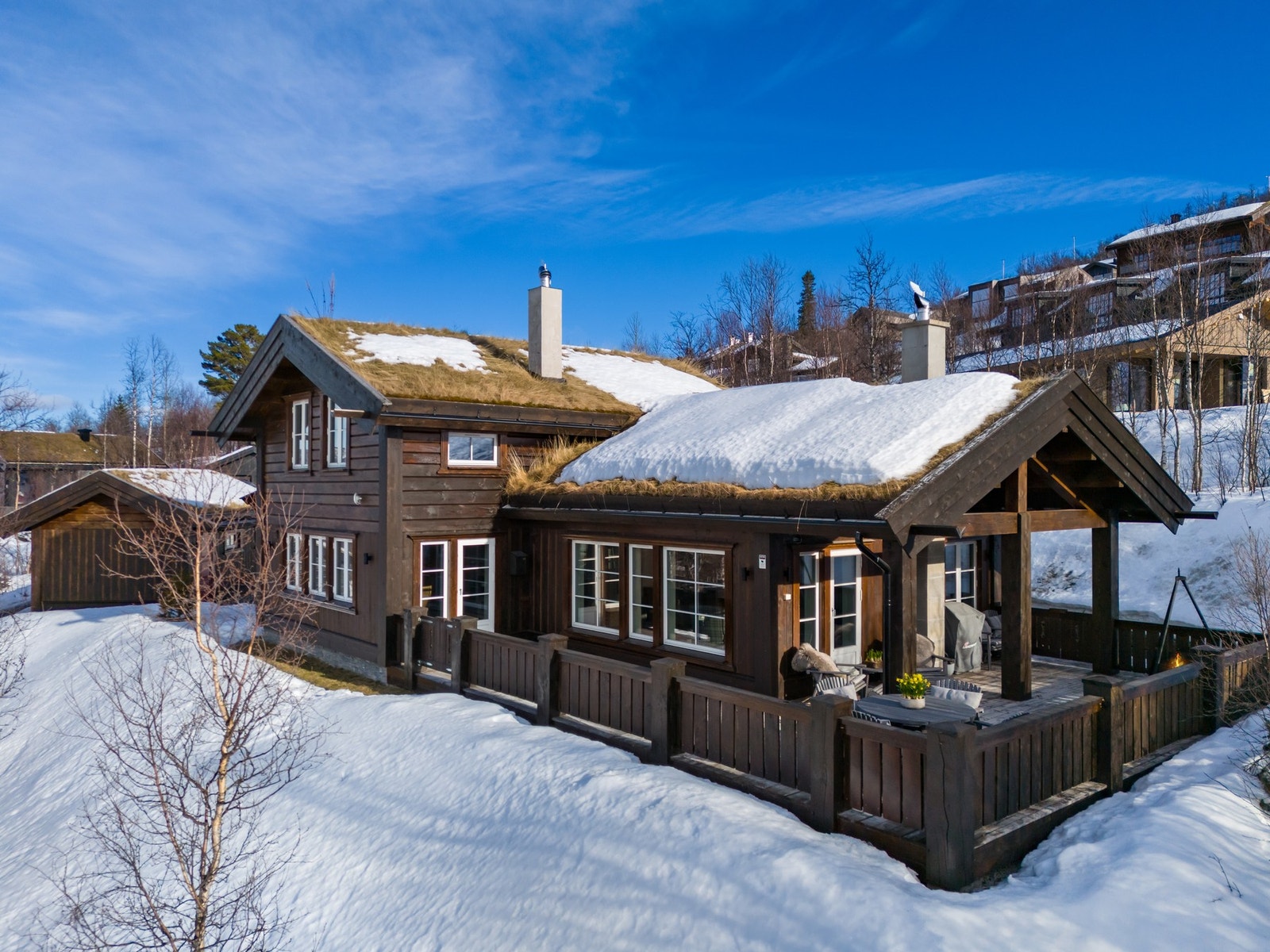 Solrik fjellidyll Galleribilde