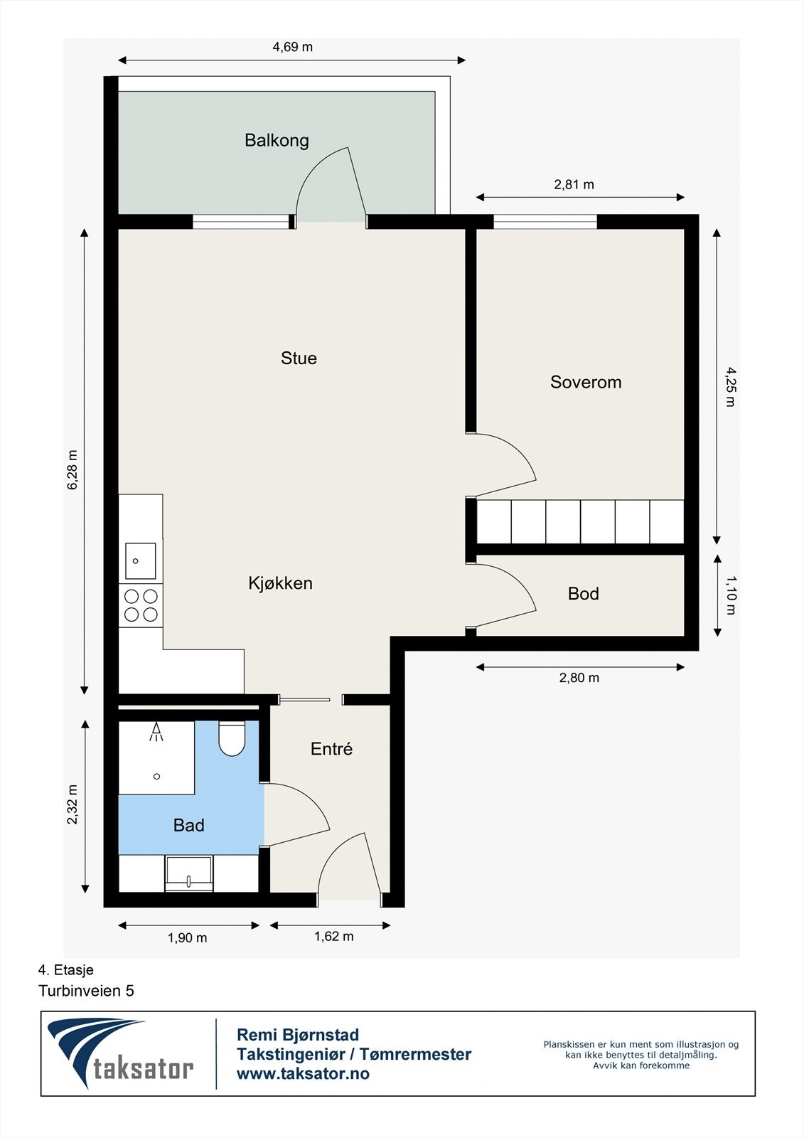 Plantegning. Galleribilde