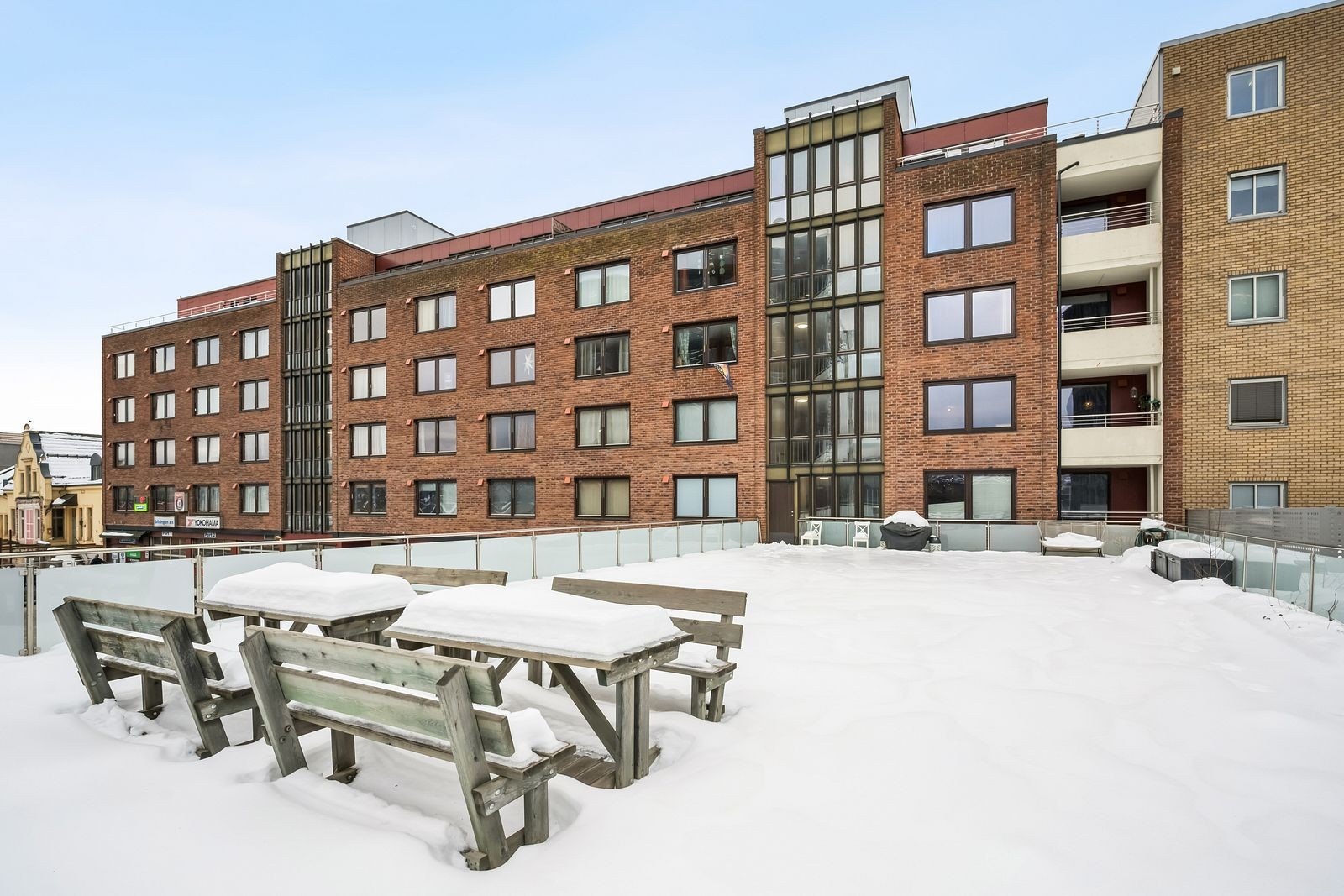 Nær Drammen togstasjon og Strømsø torg. Galleribilde