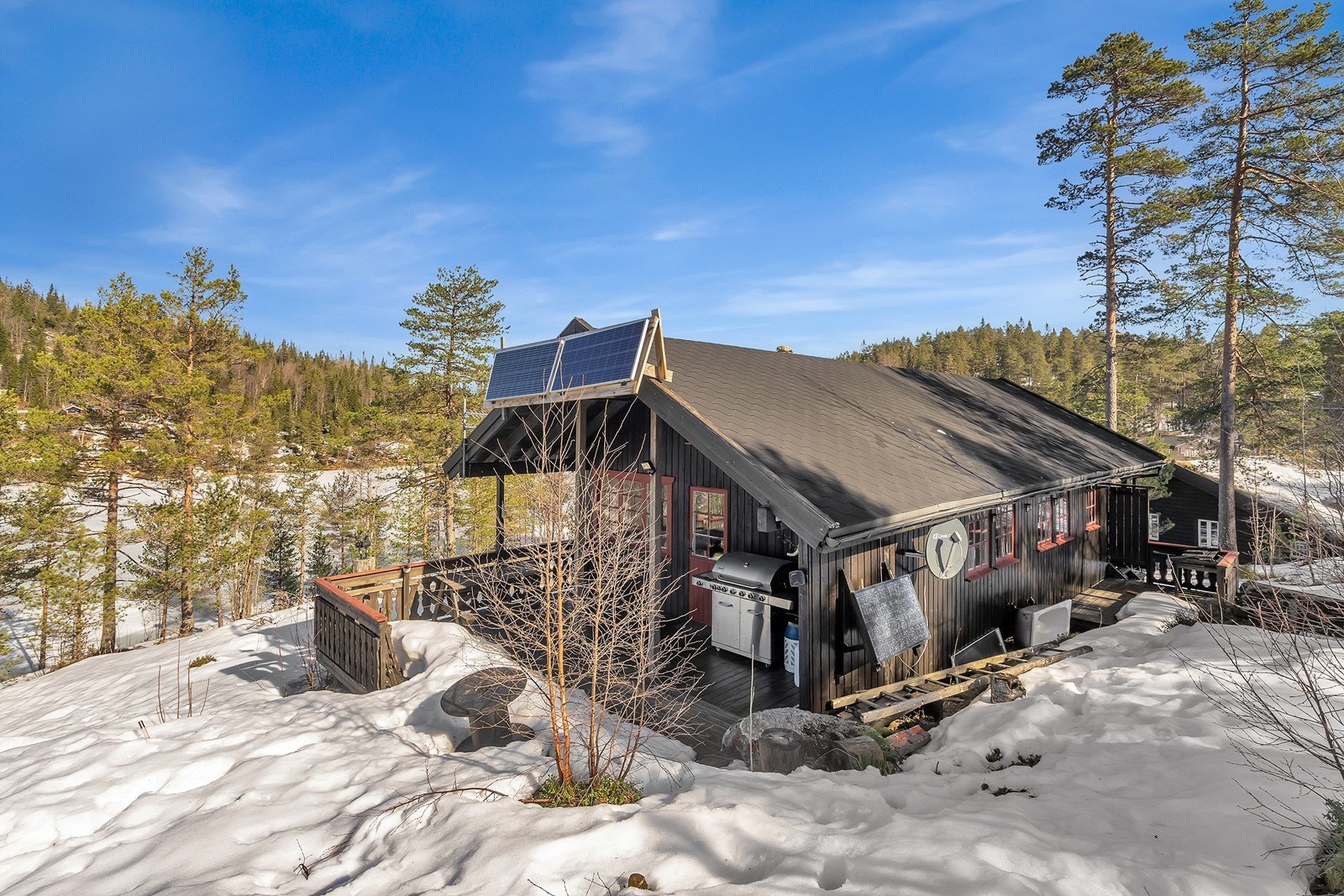 Naturskjønn beliggenhet; her har man naturen like utenfor døra Galleribilde