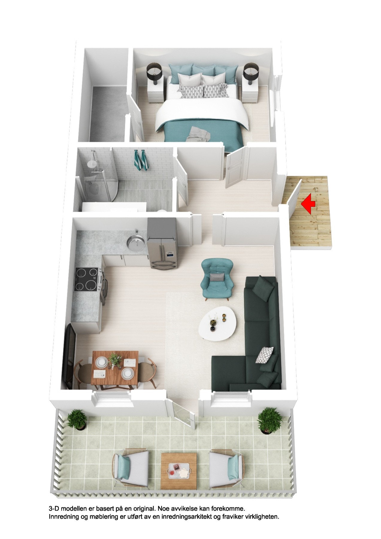 Plantegning av eiendommen. Galleribilde