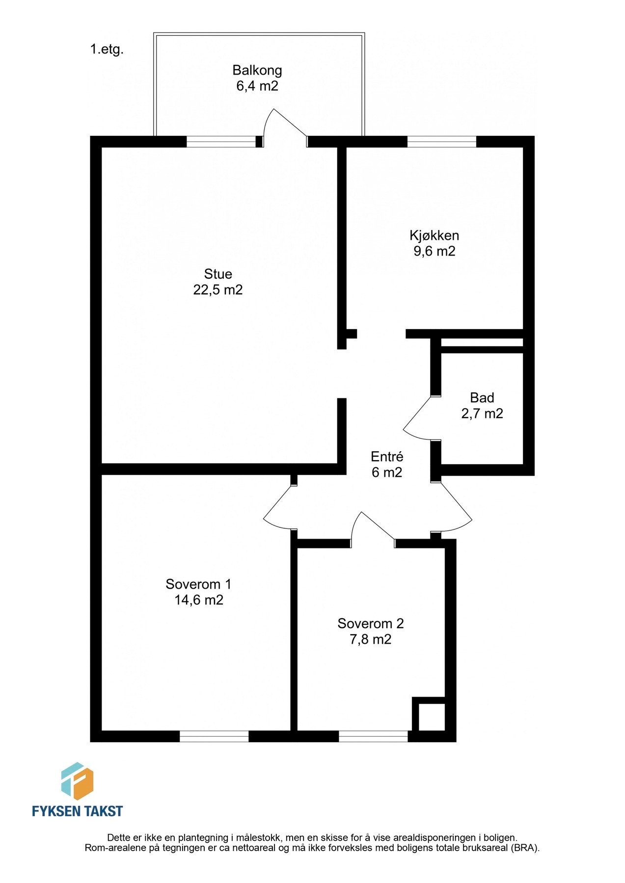 Ta en titt på planskissen og gjør deg kjent med romfordelingen! Skulle ikke oppsatt visningstidspunkt passe? Ta kontakt på 941 60 434, så finner vi en løsning. Galleribilde