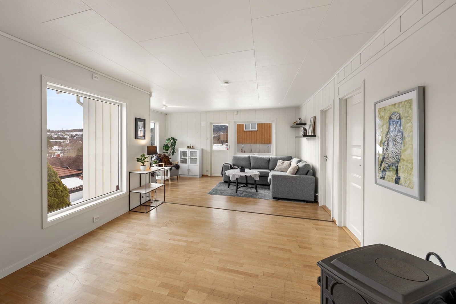 Vinduene sørger for gode dagslysforhold Galleribilde