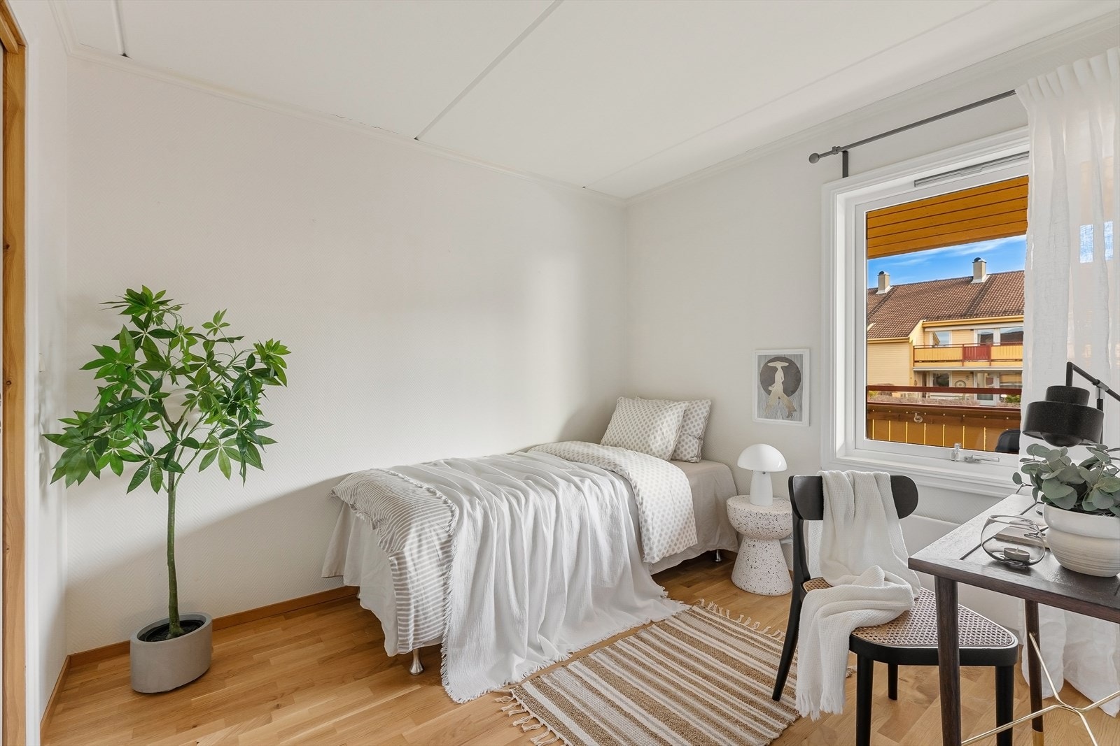 Leiligheten inneholder to soverom. Galleribilde