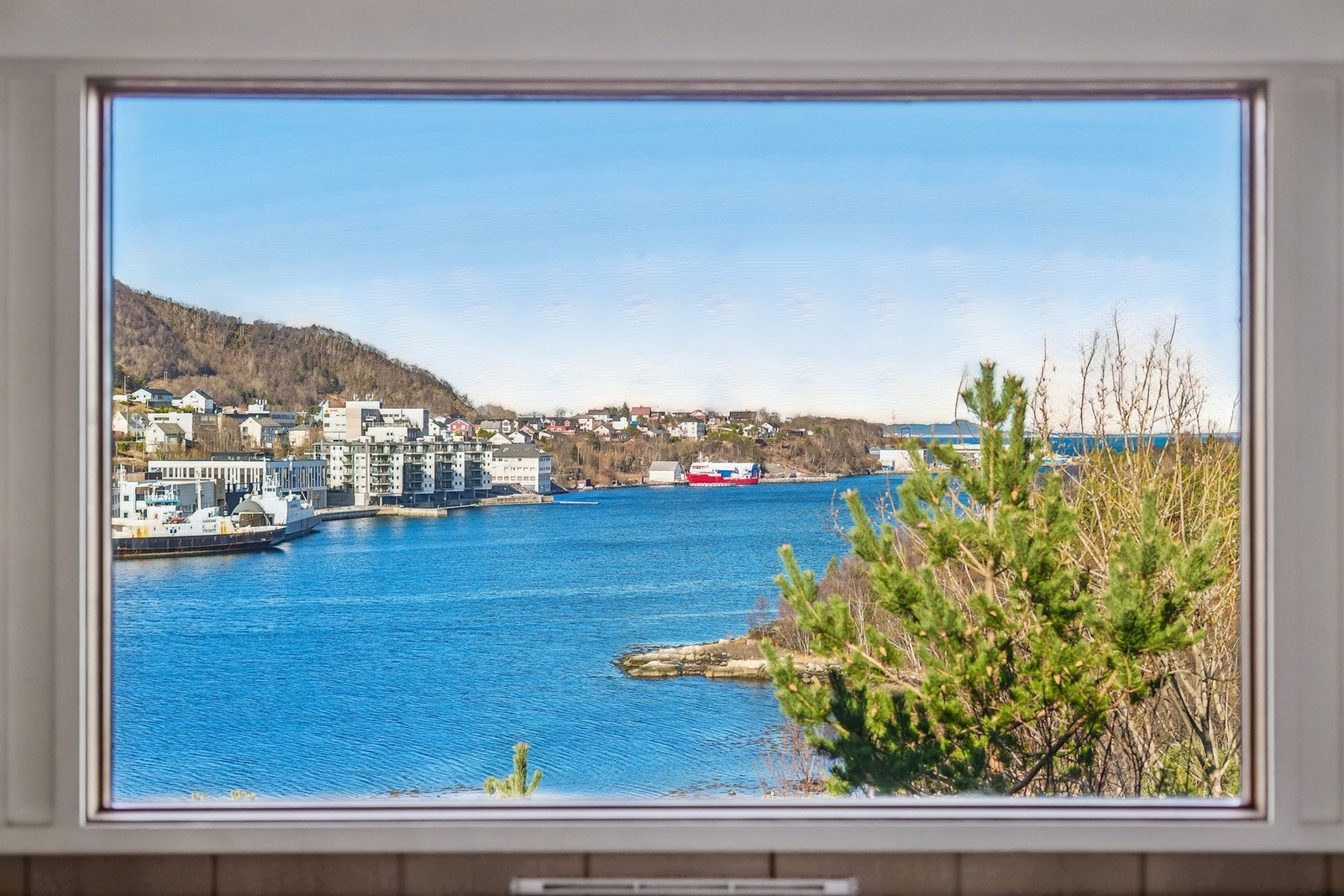 Hvem vil ikke våkne opp til denne flotte utsikten? Galleribilde