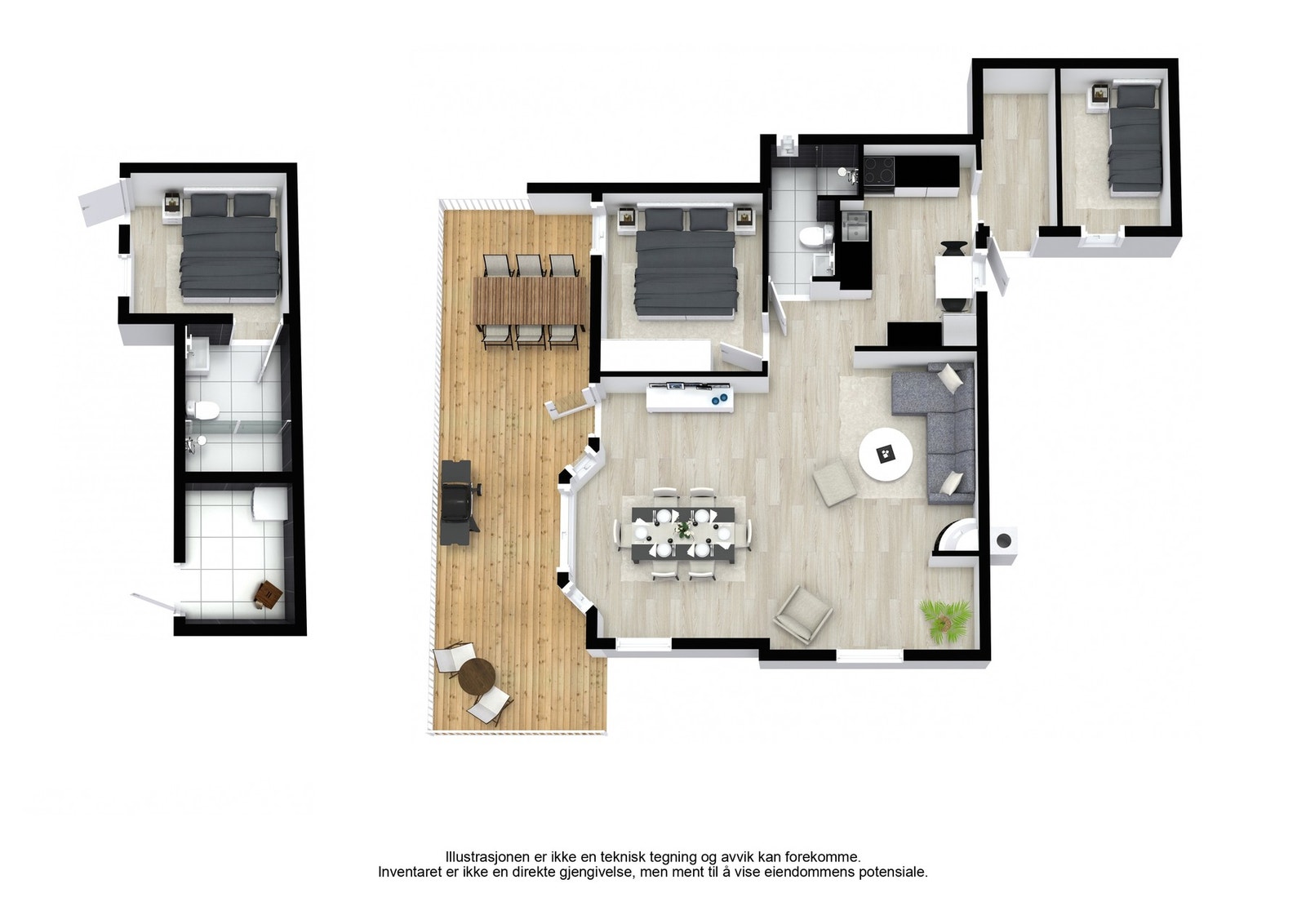 Plantegning. Galleribilde