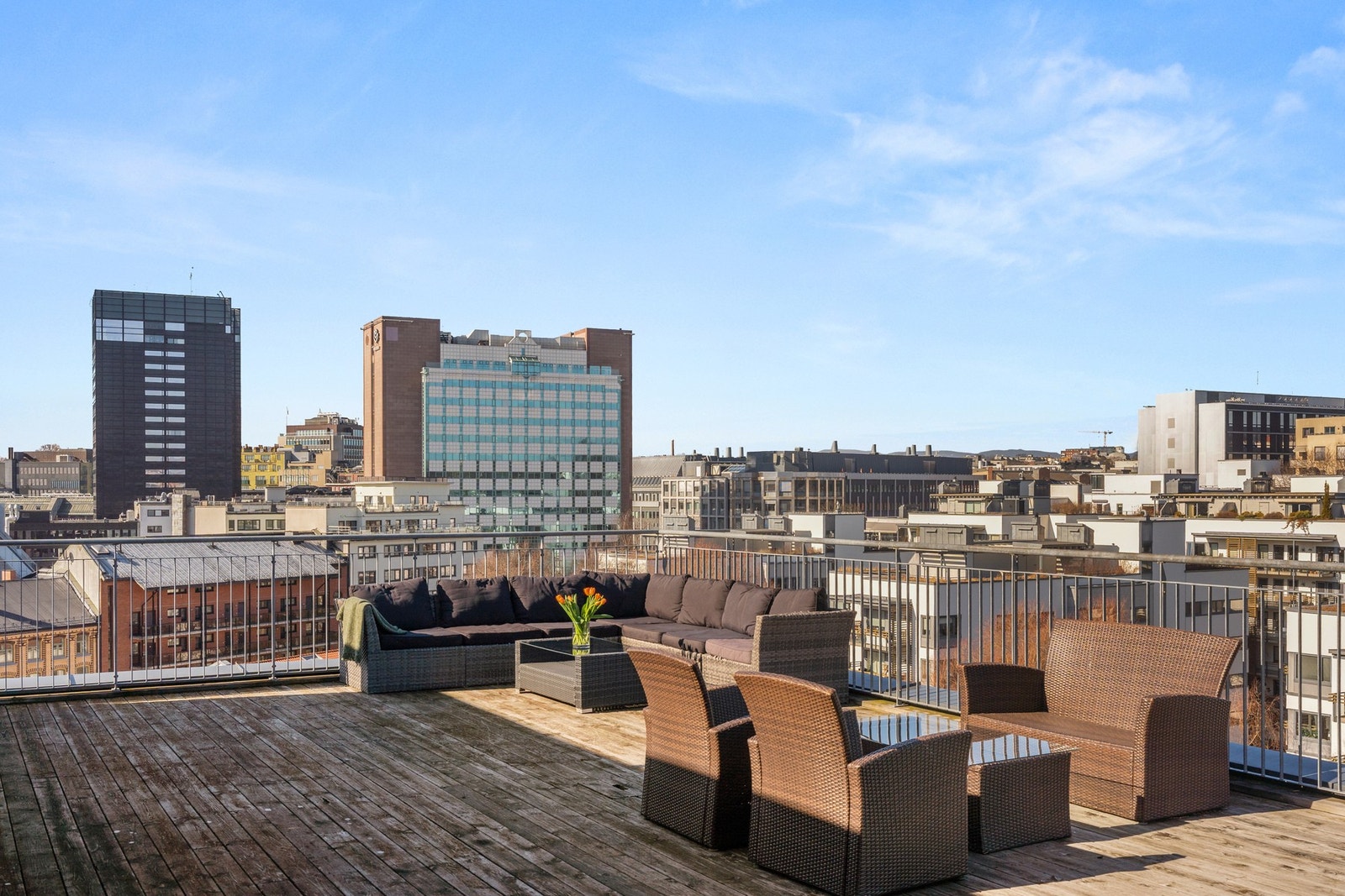 Felles takterrasse Galleribilde