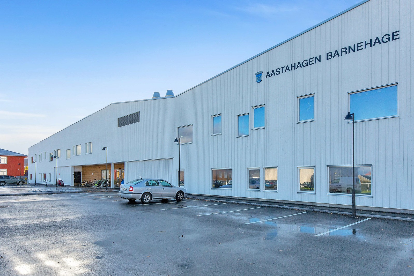 Aastahagen barnehage er en av flere barnehager i kort avstand fra leiligheten. Galleribilde